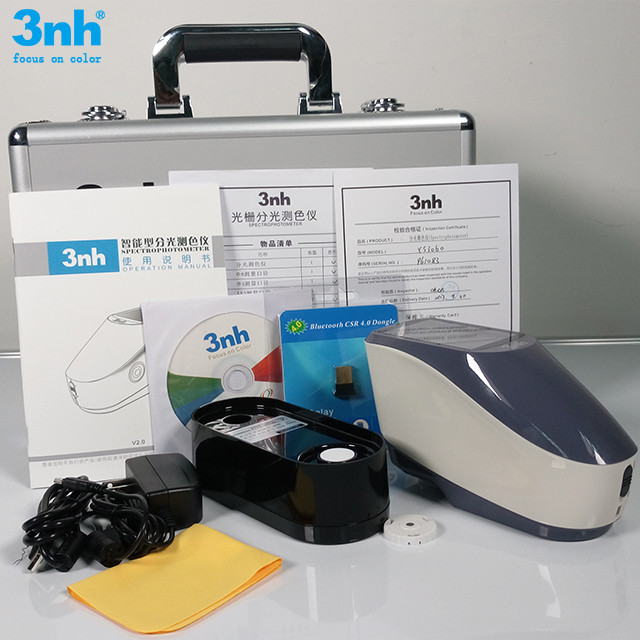 Buy cheap 400 700nm color measuring spectrophotometer with color matching software 3nh YS3060 product