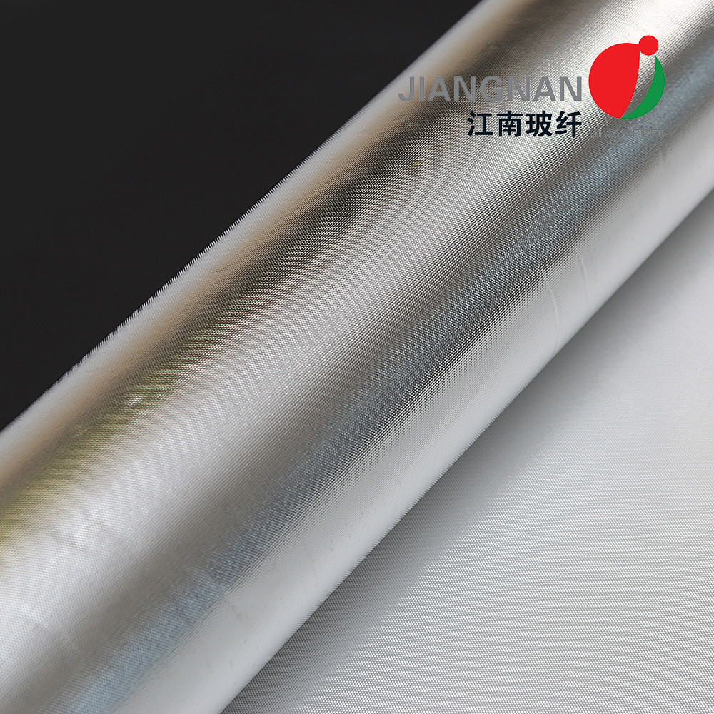 Buy cheap Heat Reflective Aluminium Foil E Glass Fiberglass Cloth Welding from wholesalers