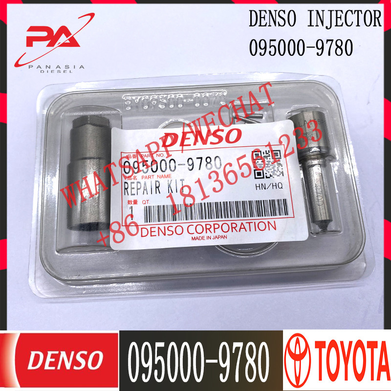 Buy cheap Diesel inyectores 1KD FTV Fuel Injector 23670-51031 With DENSO fuel spray nozzle  095000-9780 from wholesalers