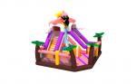 Buy cheap New Flamingo Beach Theme Colorful Inflatable Fun City Coconut Palms Inflatable Bounce with Slide   Commercial Inflatable from wholesalers