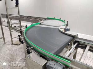 Buy cheap 90 Degrees Curved Food Conveyor Systems product