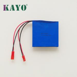 Buy cheap 2400mAh Rechargeable Lithium Polymer Battery 3.7V MSDS Lipo Cell product
