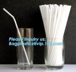 Buy cheap Custom PLA drinking straws Recycled Biodegradable drinking straws,Biodegradable Cornstarch Drinking Pla Straw 5*207mm Wi from wholesalers