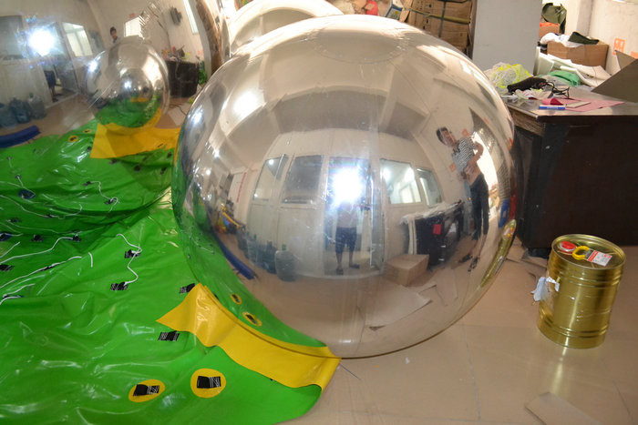 Buy cheap Charming Inflatable Mirror Balloons Ornaments For Advertising Outdoor product