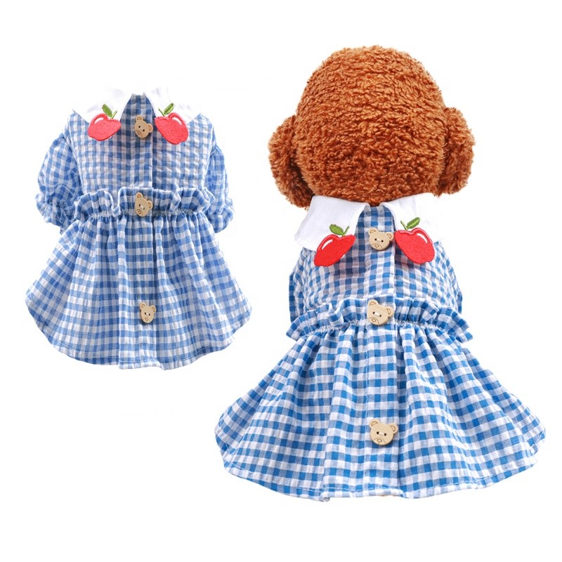 Buy cheap Multiple Colour Spring Dog Outfits 52cm Summer Princess Skirt For Resell from wholesalers
