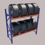 Buy cheap ODM 5 Tons Wire Mesh Shelves For Pallet Racking Tire Use from wholesalers