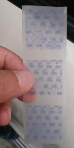 Buy cheap OK3D PP material lenticular printing High resolution 3d dot printing label product