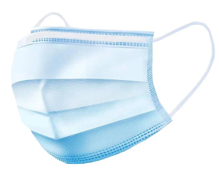 Buy cheap Earloop Style 3 Ply Disposable Face Mask For Food Service / Medical Lab Work product