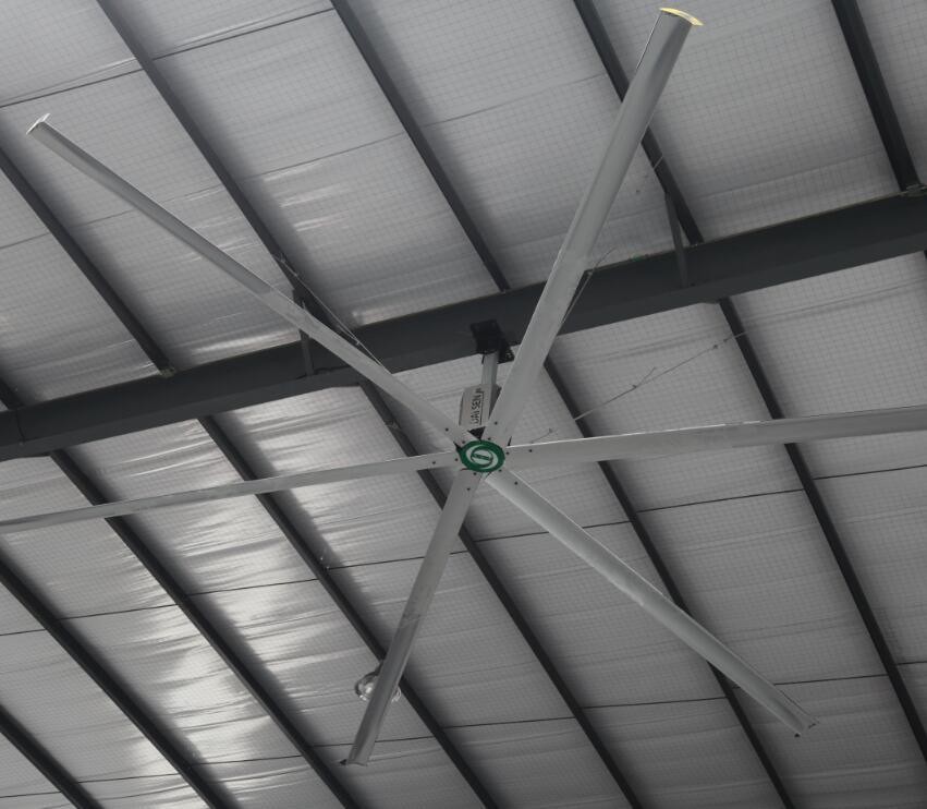 Buy cheap Air Cooling Roof Ceiling Huge 24 Foot HVLS Industrial Fans from wholesalers