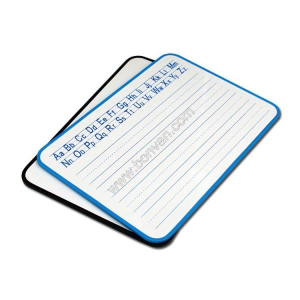 Quality soft band plastic wrap A4 double sides lapboard whiteboard for sale