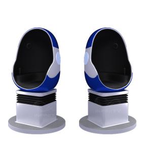 Buy cheap 10 Square Meters Single Seat 9D VR Egg Chair with DPVR E3 2K Glasses product
