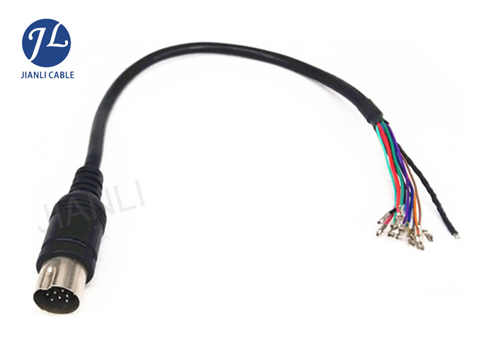 Buy cheap Waterproof 13 Pin Extension Cable For Reverse Monitor Camera 1M To 10M product