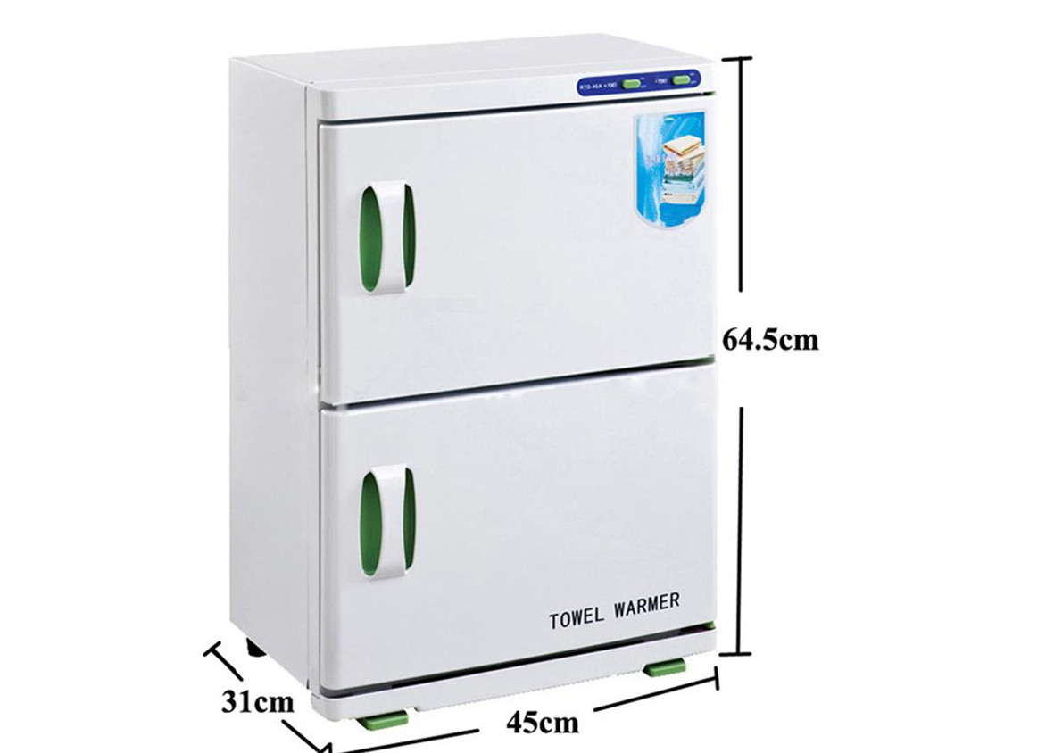 Buy cheap 46L Double - Deck Uv Sterilizer Cabinet Towel Warmer , Double Door Tool Sterilizer Machine product