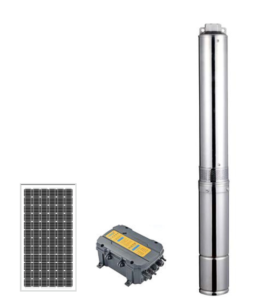 Buy cheap 4LSC Series Solar Borewell Submersible Water Pump Enviromental Protection from wholesalers