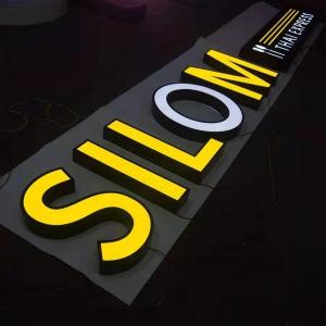 Buy cheap Backlit Metal Letters Storefront Sign 10cm Thickness Shop Decor product