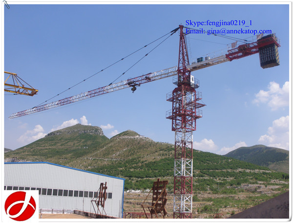 Buy cheap Installation support 10t QTZ100(6018) fixed Tower Crane specification from wholesalers