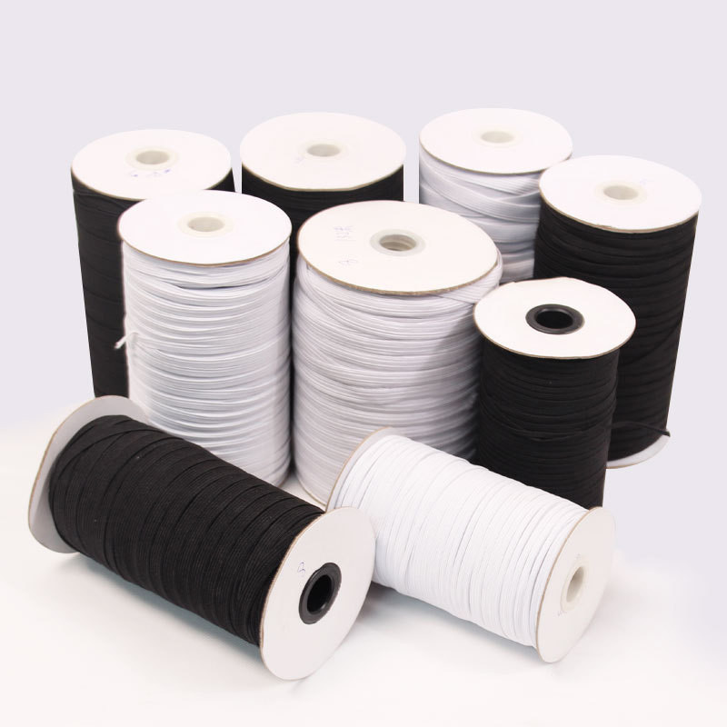 Buy cheap 3mm 5mm 6mm 7mm 9mm Black And White Non Slip Elastic Band For Boxer product
