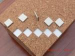 Buy cheap Cork Pads with self-adhesive / Glass protection adhesive cork pads / spacer separator pads from wholesalers