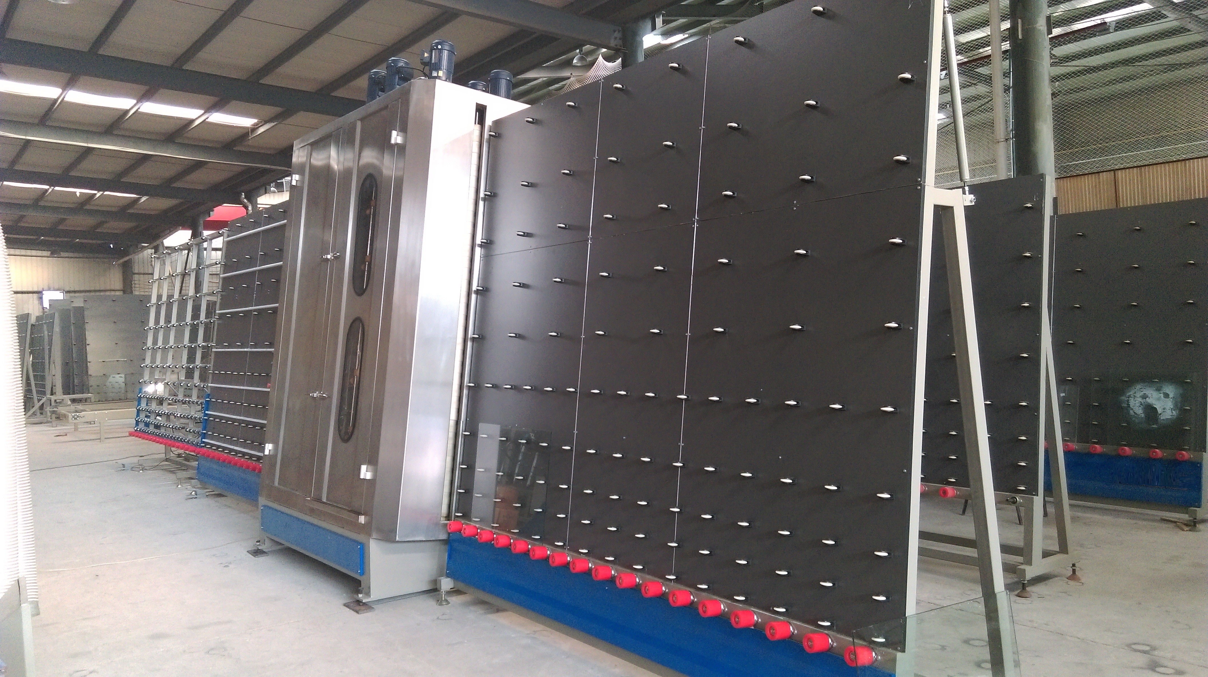 Buy cheap 2500x3000mm Vertical Automatic Flat Glass Washer with Tliting Table product