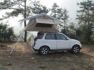 Buy cheap 2.3m Ladder Family Size Roof Top Tent Easy To Open With Shoe Bag / Large Window product