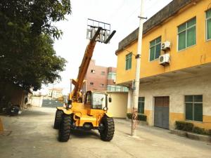 Buy cheap chinese 2.5ton telehandler 2.5ton telescopic forklift with 8000mm max lifting heigh product