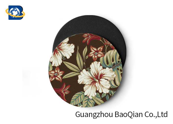 Buy cheap Vivid Depth Effect 3D Floral Lenticular Coasters PET/ EVA Material Customized Size product