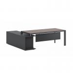 Buy cheap 16mm Executive Office Table , Melamine Home Office Table Desk from wholesalers