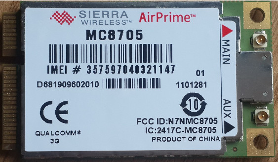 Buy cheap Qualcomm  3G GPS Module High Speed Quad Band Sierra Wireless USB GPS Module MC8705 from wholesalers