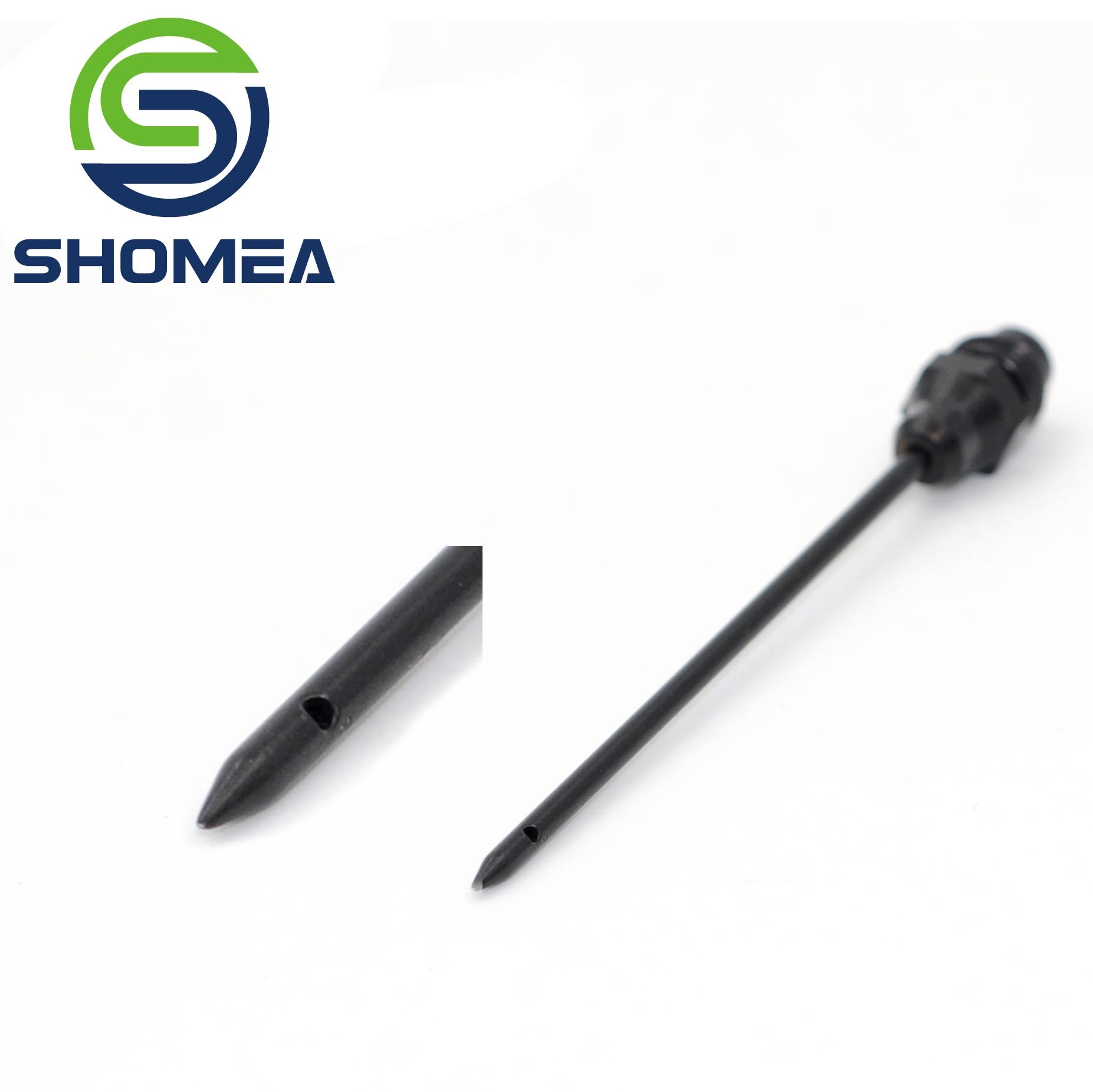 Buy cheap Customized  Teflon Plated stainless steel discharging needle with side hole from wholesalers