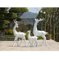 Buy cheap Painted Surface Garden Animal Statues Stainless Steel Garden Ornaments product