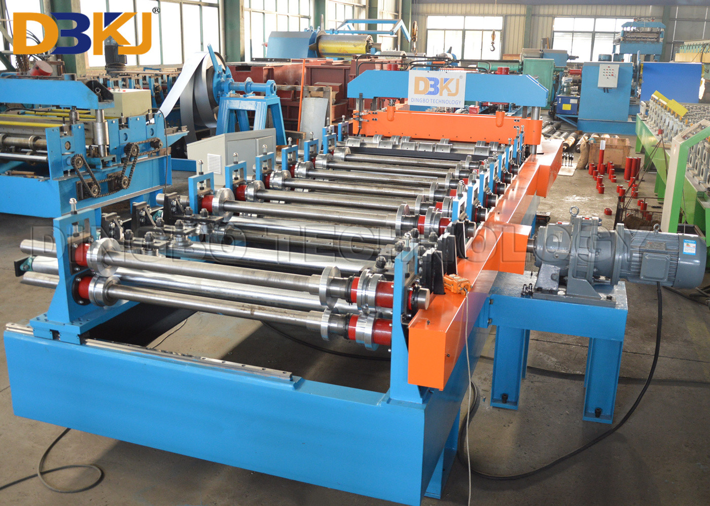 Buy cheap PU Steel Trapezoidal Metal Roofing Roll Former Sheeting Machine from wholesalers