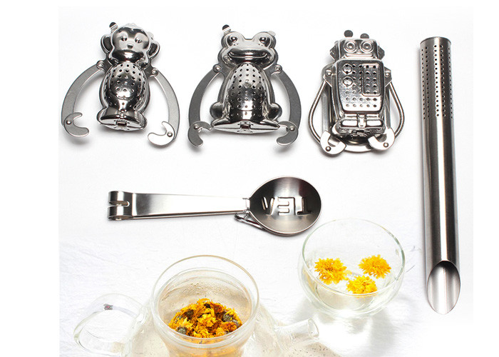 Buy cheap Robot Monkey Frog Shape Lovely Deeper Herbal Basket Tea Strainer Stainless Steel 304 from wholesalers