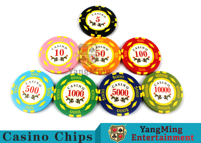Buy cheap Texas Hold’em / Metal Poker Chips For Casino Gaming With Numbers Casino Chips product