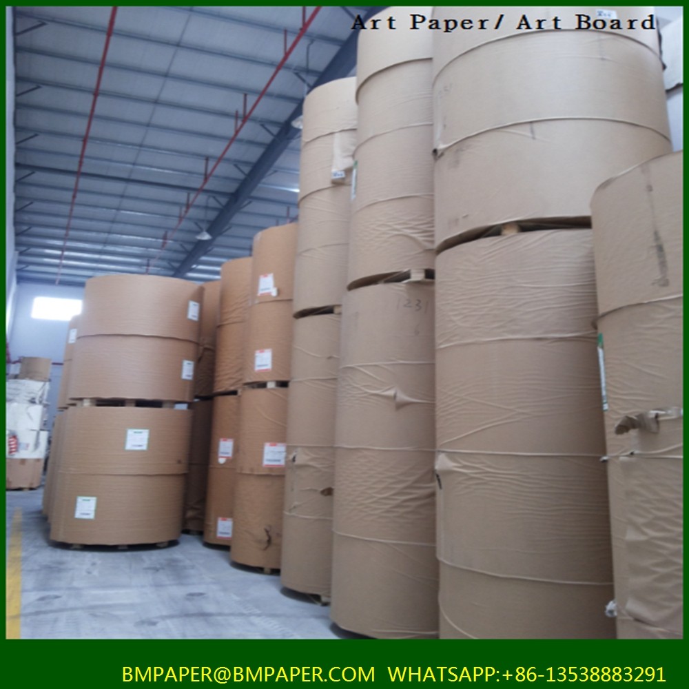 Buy cheap 90gsm 66*88cm couche gloss paper- Wholesale price sale coated art paper from wholesalers