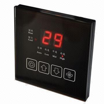 Buy cheap Hotel thermostat with touch screen panel from wholesalers