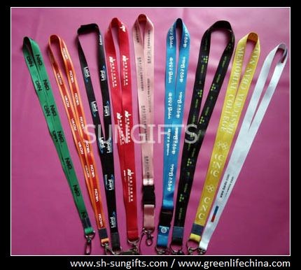 Buy cheap Colorful polyester lanyard with custom printed logo and metal hook product