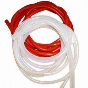 Buy cheap Translucent Silicone Hoses with Food Grade Quality, 8MPa Tensile Strength and 380% Elongation product