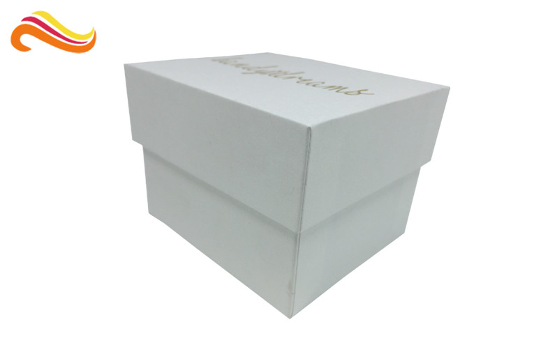 Buy cheap Pearl white top and base box golden logo , smart watch box with PU pillow product