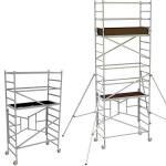 Buy cheap Portable Steel 1m Aluminum Ringlock Scaffolding Tower from wholesalers