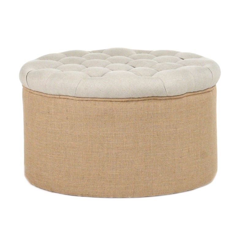 Buy cheap french cheap wooden ottoman puff pouf wholesale fabric ottomans home goods furniture from wholesalers