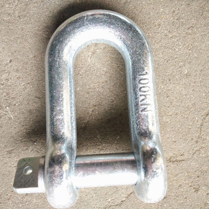 Buy cheap High Tensile Connector Shackle / Galvanized Steel Shackles For Connect Steel Wire from wholesalers