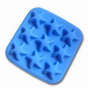 Buy cheap Cake Molds, Made of 100% Food-grade Silicone, Star-shaped, Customized Designs are Welcome product