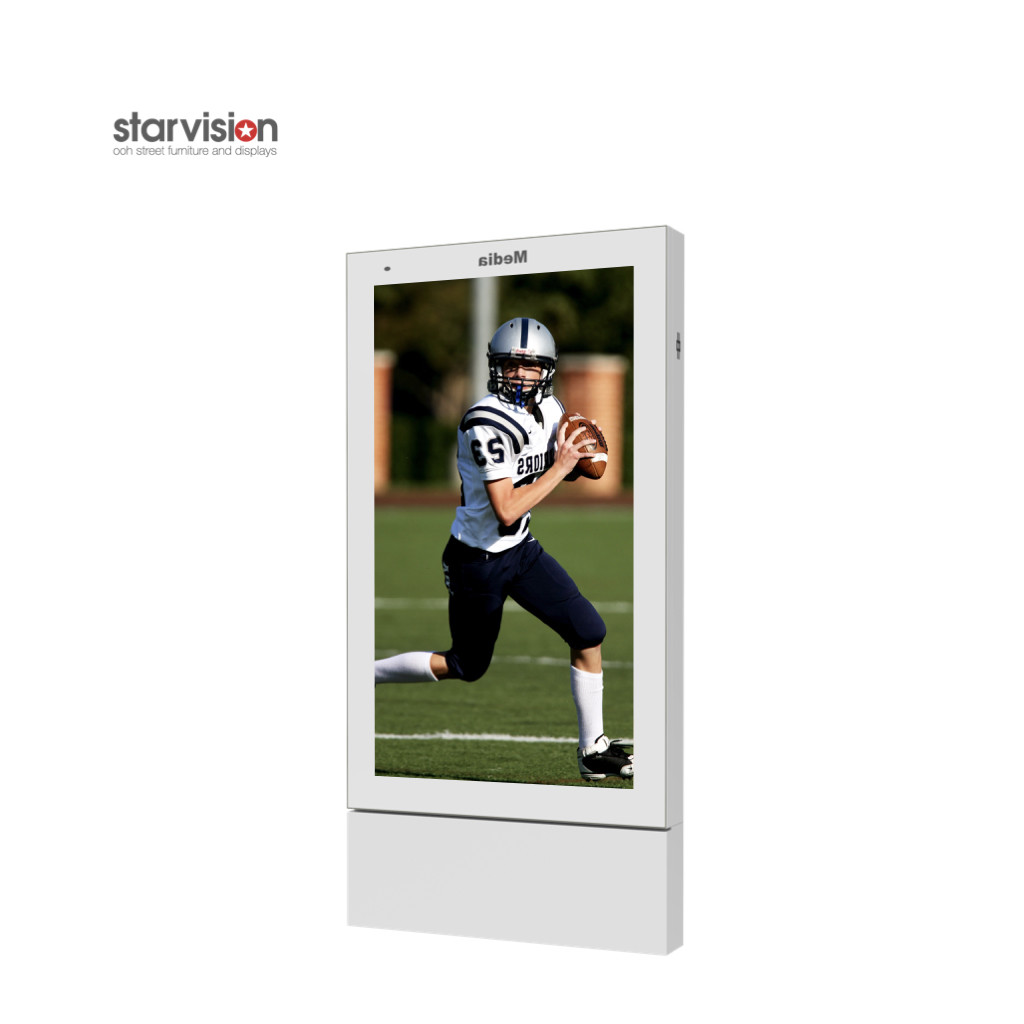 Buy cheap 65inch Outdoor LCD Digital Signage Displays 4K Ultra HD Weather Proof from wholesalers