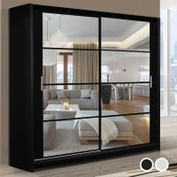 Buy cheap Stylish Bedroom Furniture Sliding Doors glass Wardrobe product