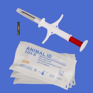 Buy cheap LF ISO Rfid Glass Tag Injected Animal ID Microchip For Animal Pet Tracking product