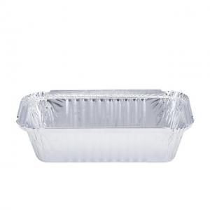 Buy cheap Regular Wrinkle Silver Disposable Aluminum Foil Food Container product