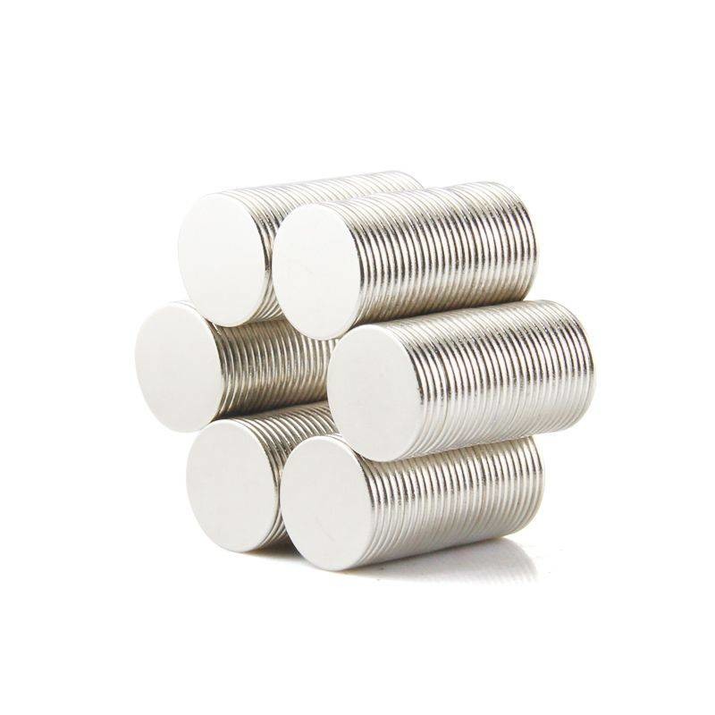 Buy cheap Circular Strong Magnetic Buttons Round Neodymium Magnets 10x10mm 15x3mm from wholesalers