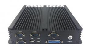 Buy cheap Industrial Grade Fanless Embedded Industrial PC Max 9 USB 8 COM Ports product