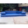 Buy cheap 0.9mm PVC Tarpaulin Inflatable Family Pool for Swimming Round from wholesalers