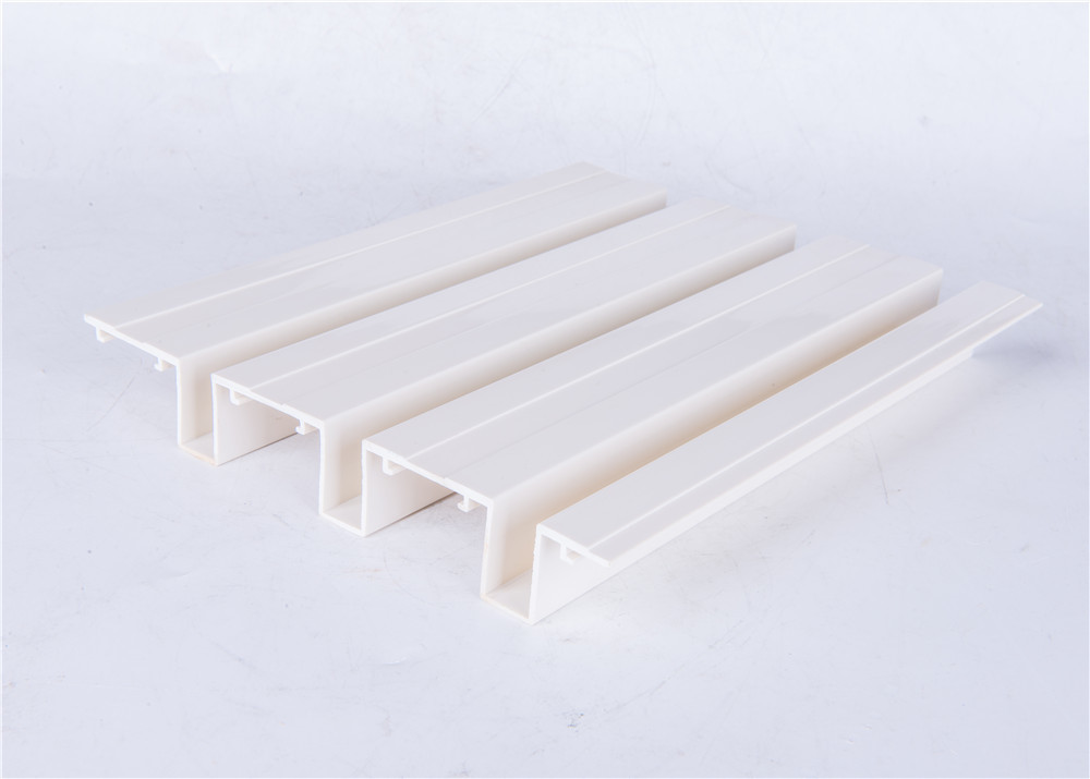 Buy cheap Decoration Use Custom Plastic Profiles With Special Requested Surface product